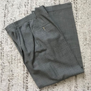 Banana Republic Glen Plaid wool trousers sz 4